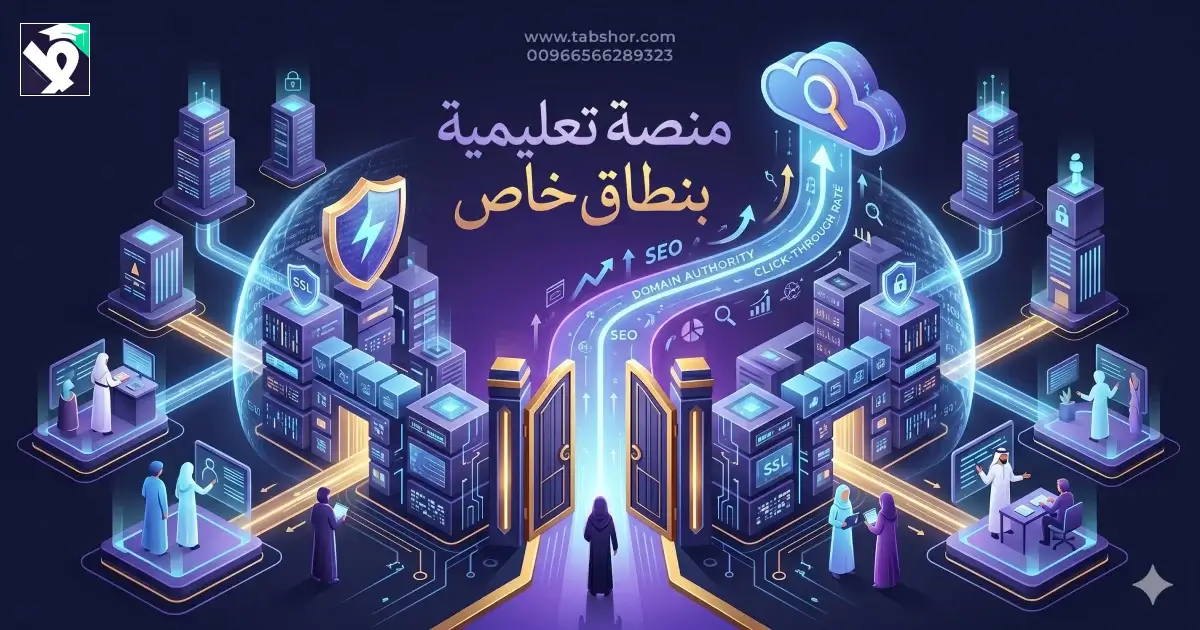منصة تعليمية بنطاق خاص: دليل بناء هوية رقمية مستقلة | طبشور
